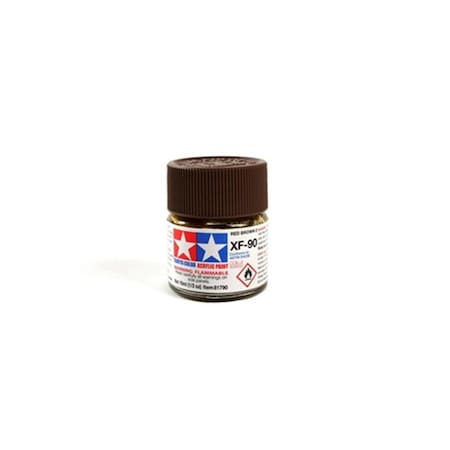 Tamiya Paint 10 ml Mini Acrylic Paint - Red Brown TAM81790